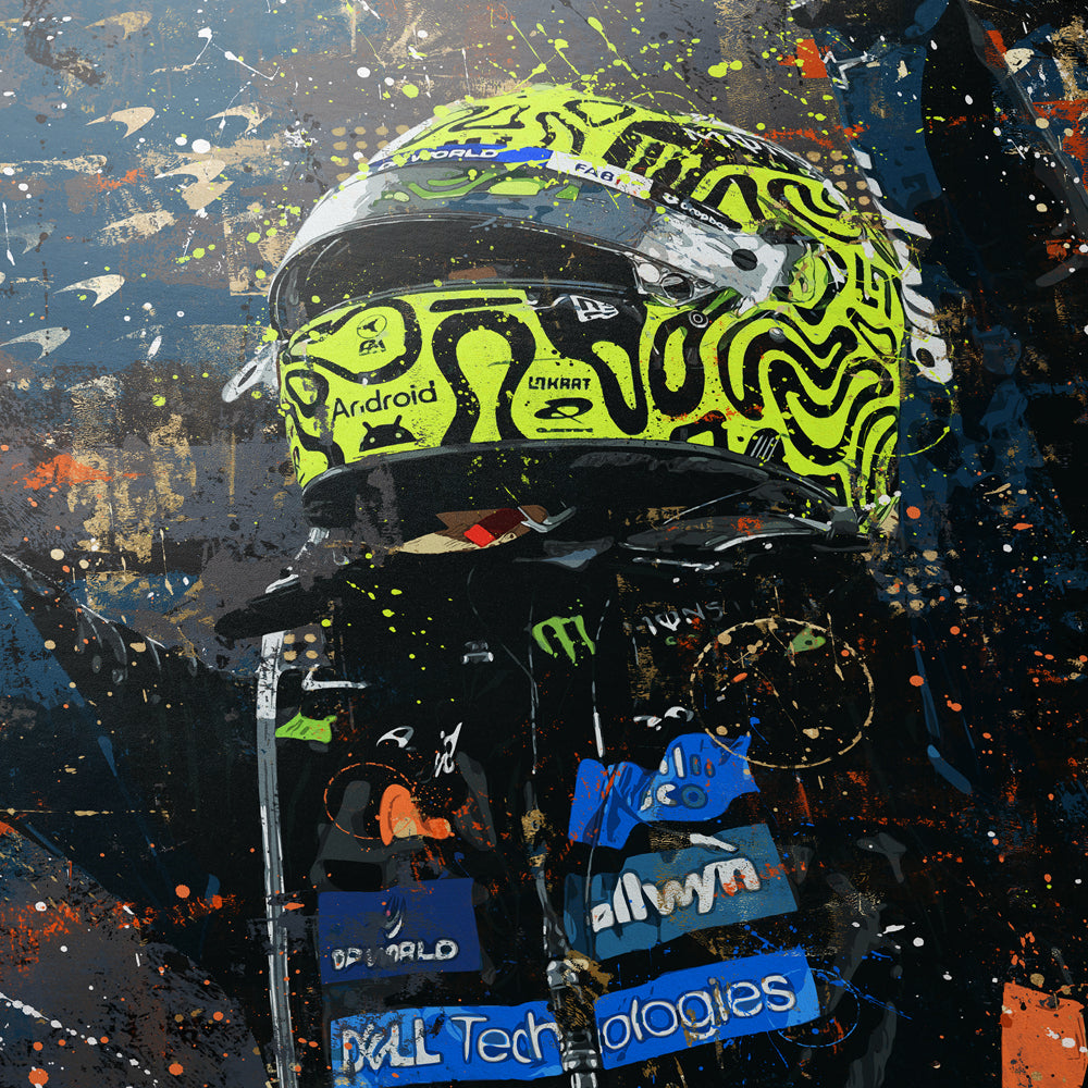 Lando Norris '2025' Abu Dhabi