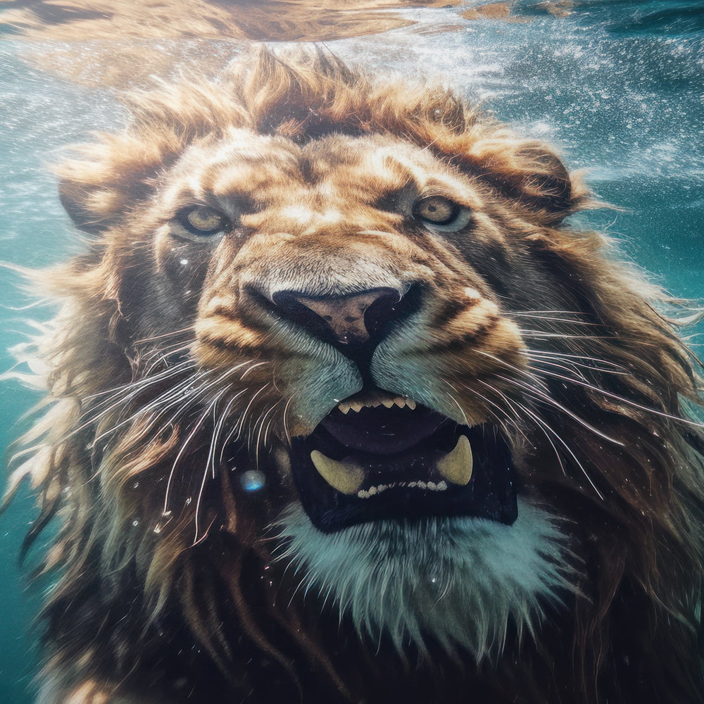 Underwater Lion