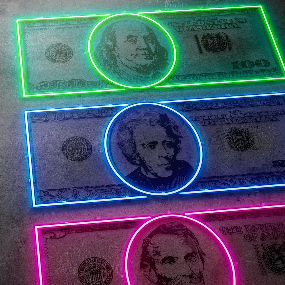 Dollar Bills 'Neon'