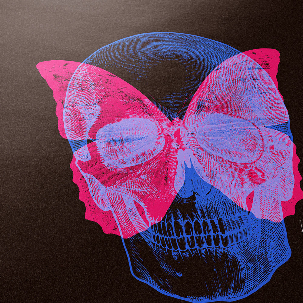 Skull Butterfly II Invert