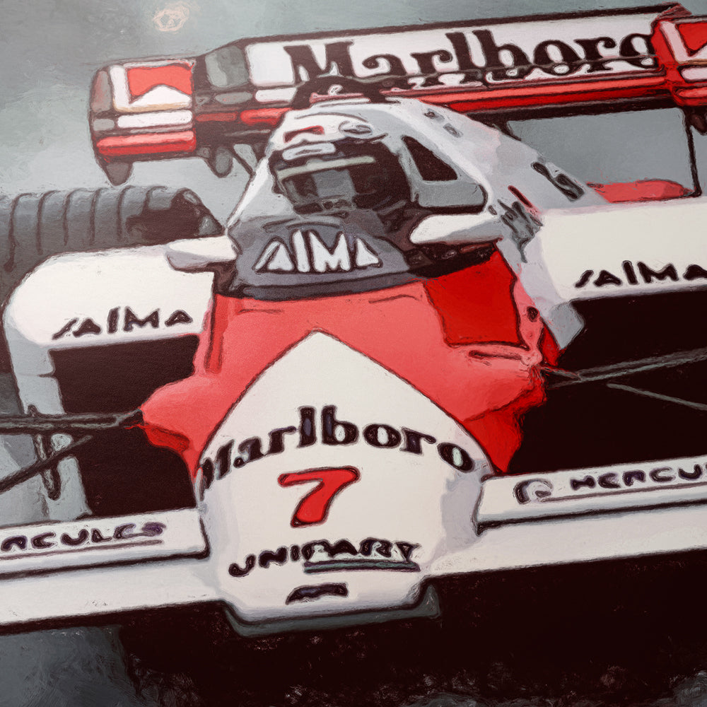 Alain Prost 'McLaren' 1984