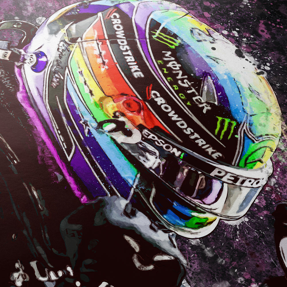 Lewis Hamilton 'Rainbow 2021'