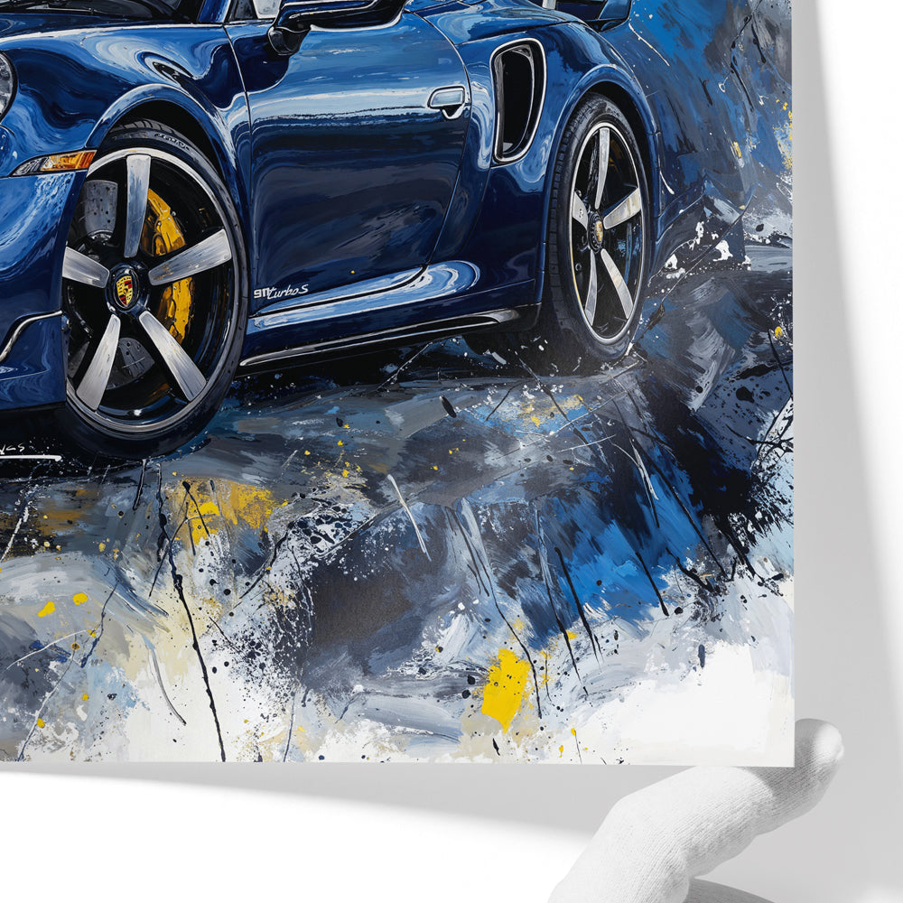 Porsche 911 Turbo Blue