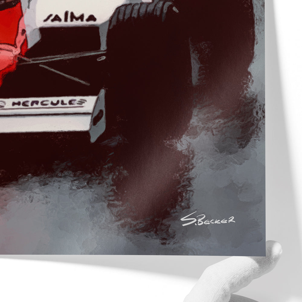 Alain Prost 'McLaren' 1984