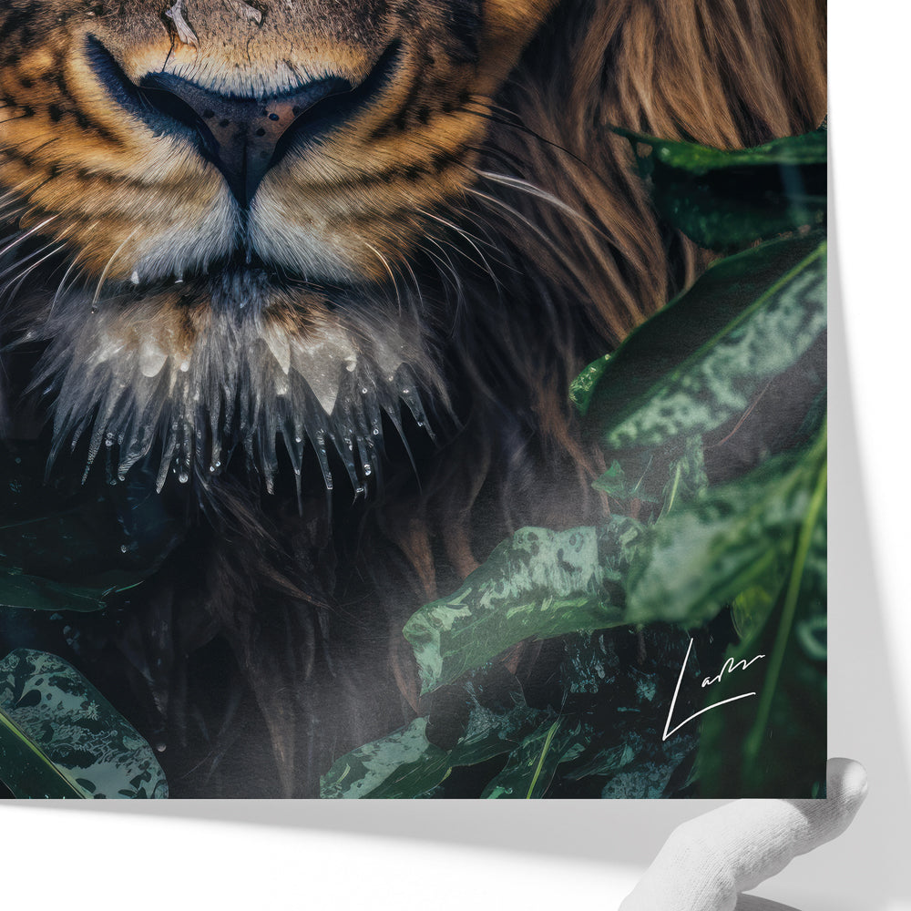 Peeping Lion