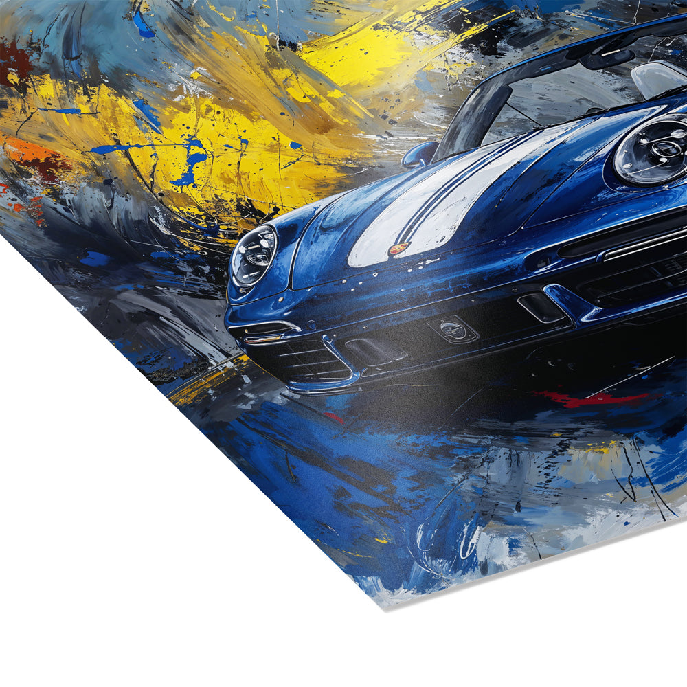 Porsche 911 Turbo Blue