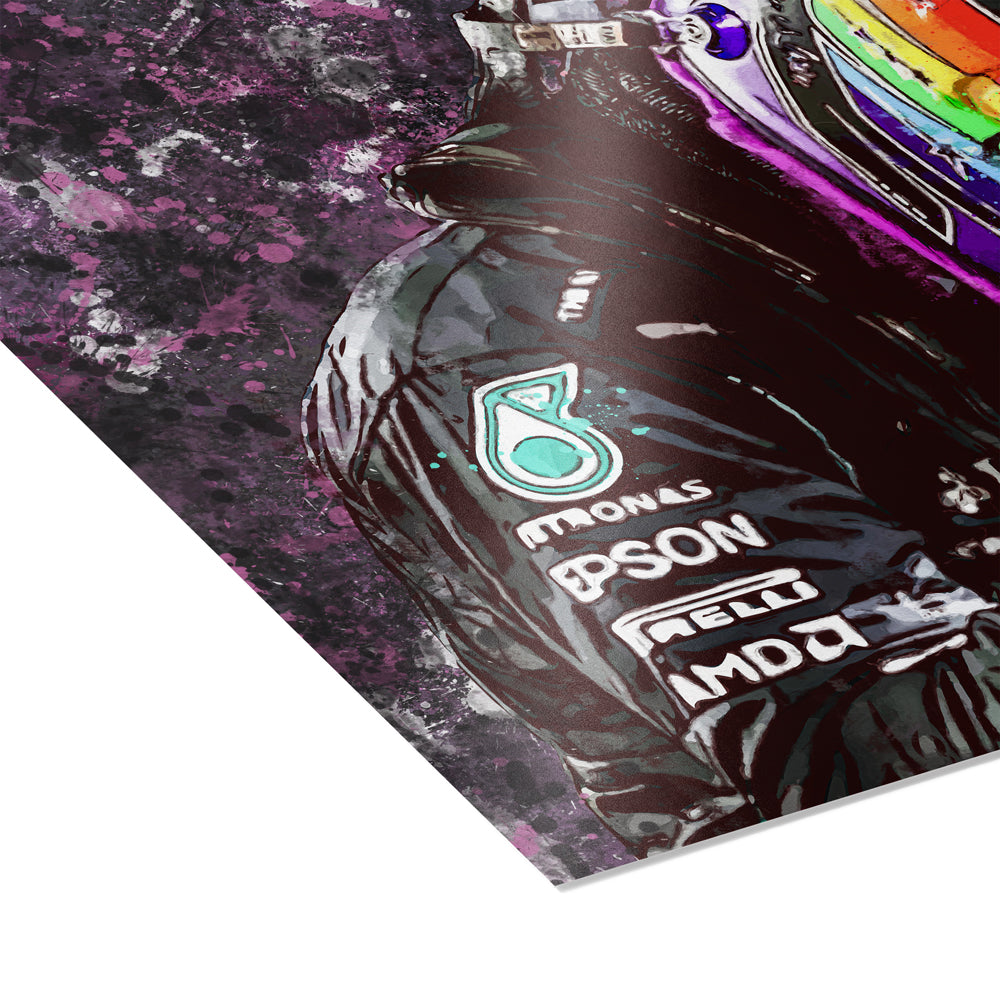 Lewis Hamilton 'Rainbow 2021'