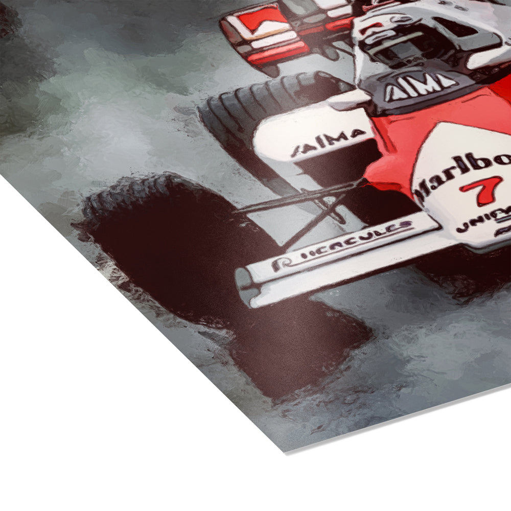Alain Prost 'McLaren' 1984
