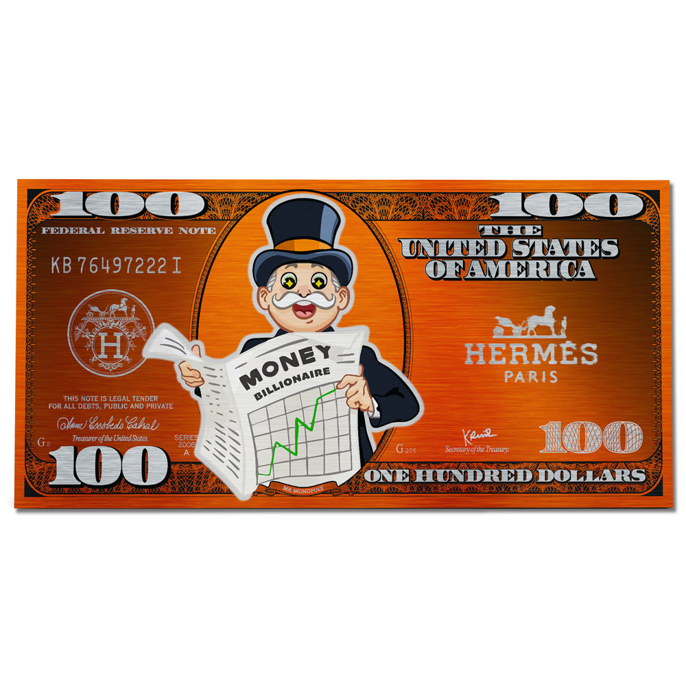 Mr. Monopoly $100 Dollar - HS