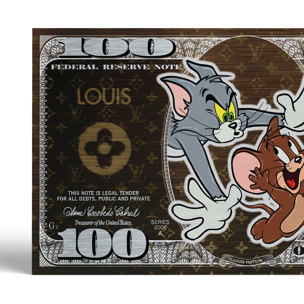 Tom & Jerry $100 Dollar - LV