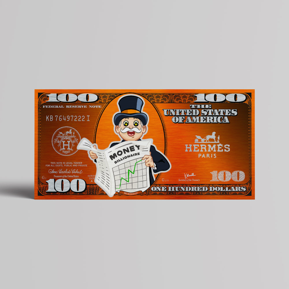 Mr. Monopoly $100 Dollar - HS