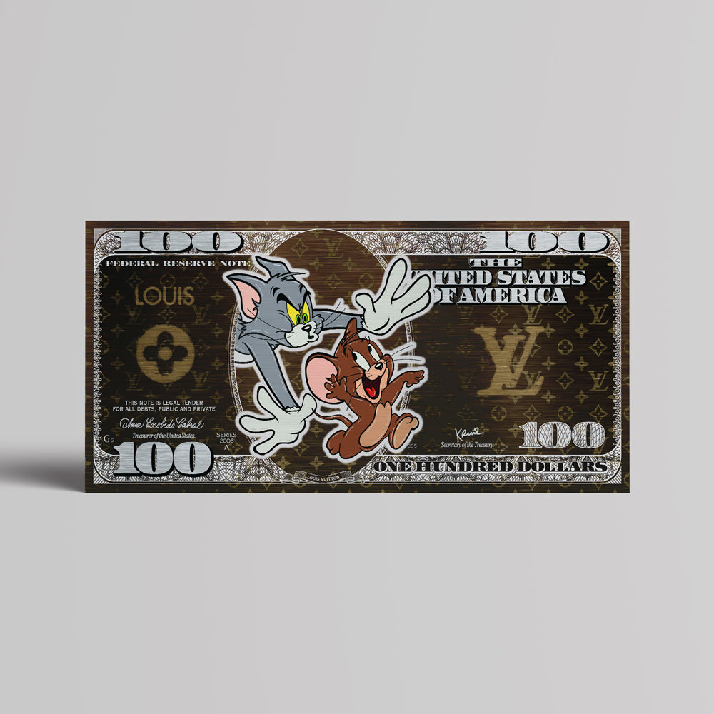 Tom & Jerry $100 Dollar - LV