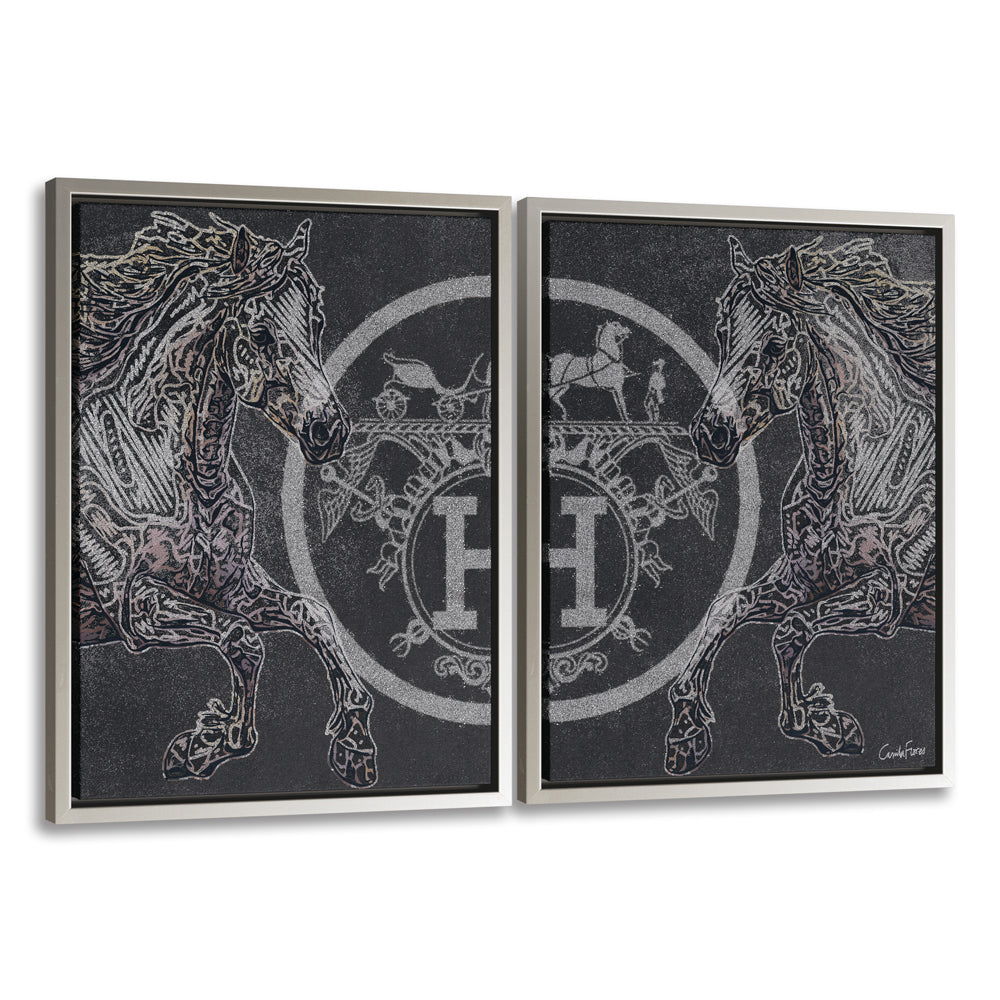 Stallion Dark Set - Canvas