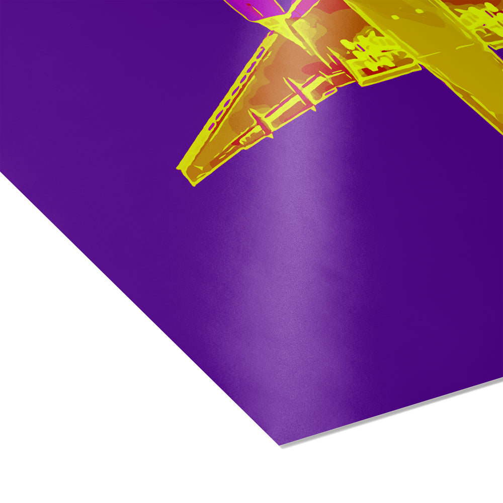 Plane Purple